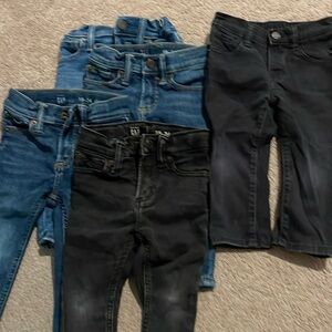 Lot of 5 baby gap jeans